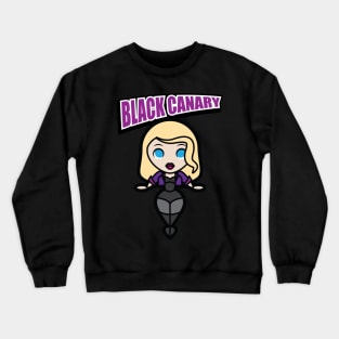 Tooniefied Black Canary Crewneck Sweatshirt